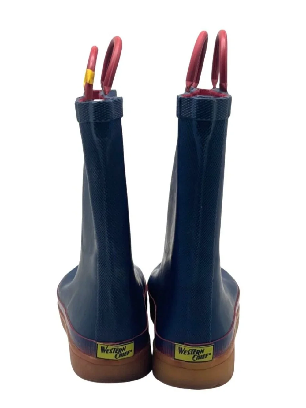 Western Chief Kids’ Blue Rubber Boots (DO NOT LIGTH UP) , Size 2 (little kid),